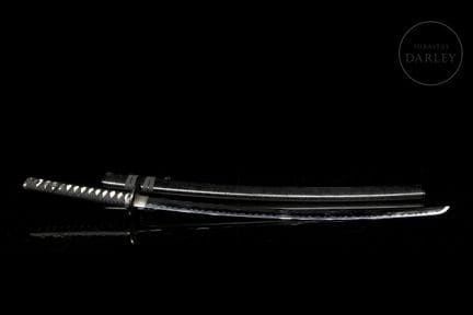 Zeremonielle Katana oder Festkatana mit einer sanf