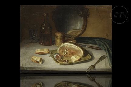 Miguel Parra Abril (1784–1846) Öl auf Leinwand; so
