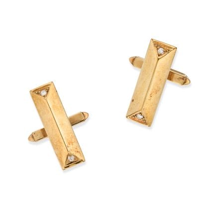 SANS PRIX DE DÉPART - PAIRE DE BOUTONS DE MANCHETT