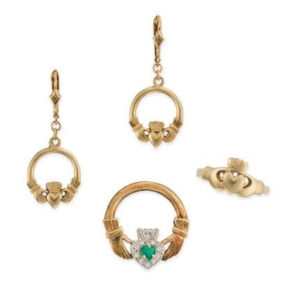 SANS PRIX DE DÉPART - UNE BROCHE, DES BOUCLES D'OR