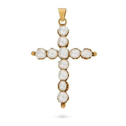 SANS PRIX DE DÉPART - PENDENTIF EN FORME DE CROIX 