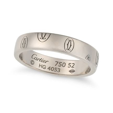 CARTIER, EIN GOLDENER „HAPPY BIRTHDAY“-FINGERRING: