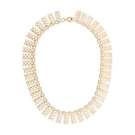 Eine Vintage-Goldkette aus 9-Karat-Gelbgold, beste