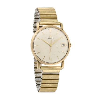 OMEGA, EINE VINTAGE-HANDUHR AUS GOLD, um 1962, aus