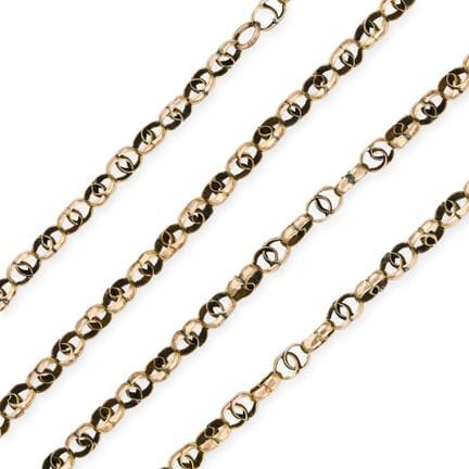 SANS PRIX DE DÉPART - UN COLLIER ANTIQUE EN OR com