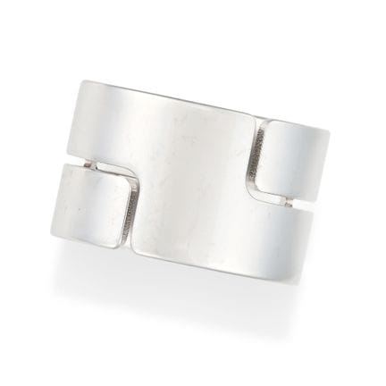 DINH VAN, BAGUE DES ANNÉES 70 en or blanc 18 carat
