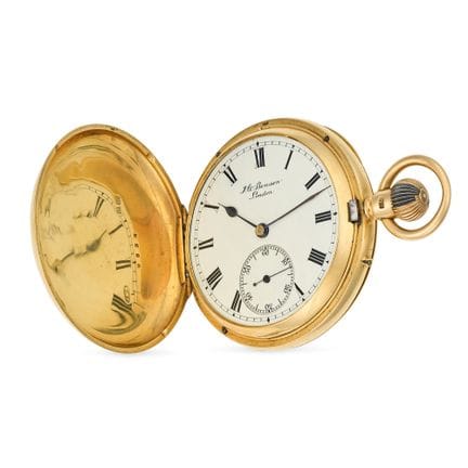 J.W. BENSON, UN ANTICO OROLOGIO DA TASCA VITTORIAN