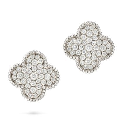 VAN CLEEF &amp; ARPELS, PAIRE DE BOUCLES D'OREILLE