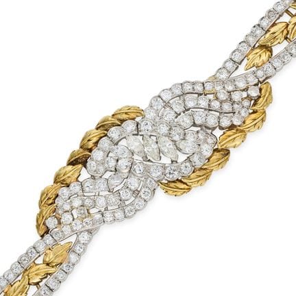 KUTCHINSKY, UN MAGNIFIQUE BRACELET EN DIAMANTS au 