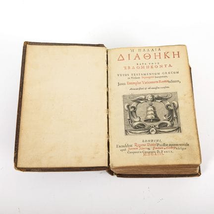 Altes Testament in griechischer Sprache 
 

 
 

 