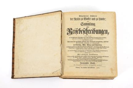 "Allgemeine Historie der Reisen zu Wasser und zu L