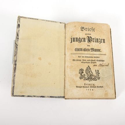 "Briefe an einen jungen Prinzen von einem alten Ma