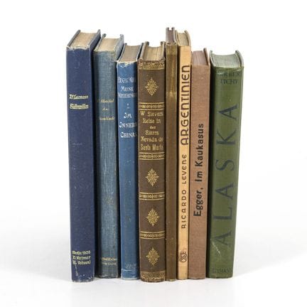 8x historische Reisebeschreibungen 
 

 
 

 Ca. 2