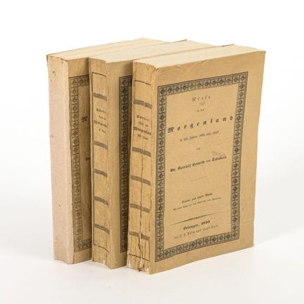 VON SCHUBERT,  Gotthilf Heinrich  
 

 
"Reise in 