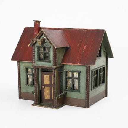 Puppenstube als Jagdhäuschen.  
 

 
  
 

 Holz, 