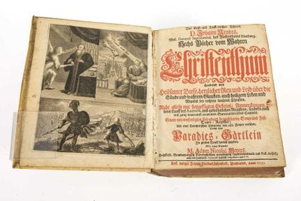 "Sechs Bücher vom Wahren Christenthum" 
 

 "Hande