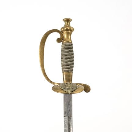 Espada de funcionario prusiana.  
 

 Hacia 1900. 