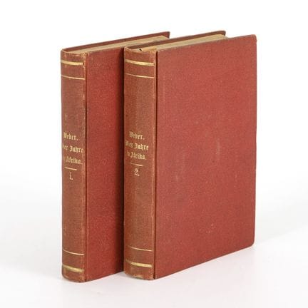 WEBER,  Ernst von  
 

 
"Vier Jahre in Afrika 187