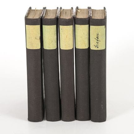5 Bände Wappenbücher 
 

 
 

 T.O. Weigel. Leipzi
