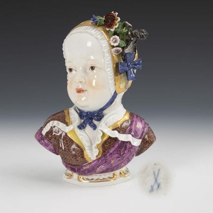 Busto di ragazzo. Meissen.  
 

 Moneta commemorat