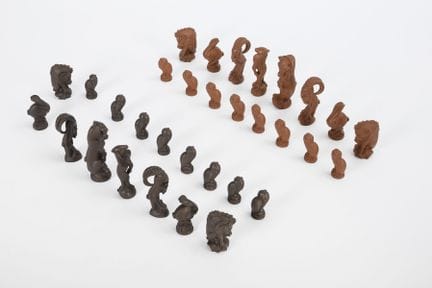 Jeu d'échecs « Animaux fabuleux ». Meissen.  

Mar