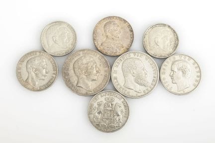 8 Mark Deutsches Reich
 

 
  
 

 Silber. 149,75 