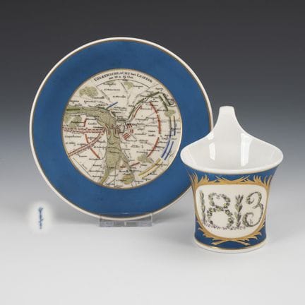 Tazza da vetrina in ricordo della Battaglia delle 