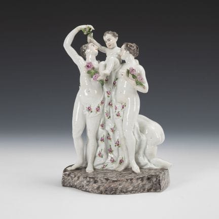 Figurengruppe: Drei Grazien. Closter Veilsdorf.  
