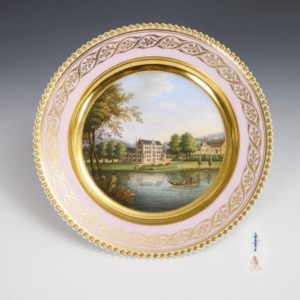 Piatto panoramico in stile Biedermeier “Reinhardsb