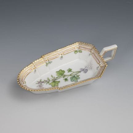 Bécher à beurre « Flora Danica ». Royal Copenhagen