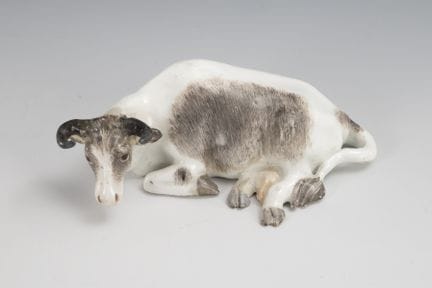 Mucca sdraiata. Meissen.  
 

 Marchio della spada