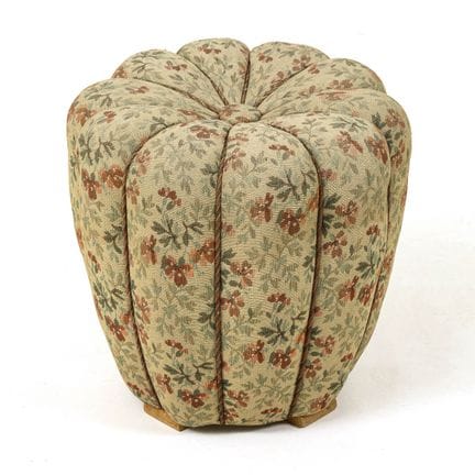 Pouf rembourré « Tulip ». Jindrich Halabala pour C