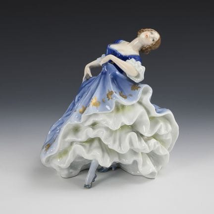 Danseuse rococo. Rosenthal.  
 

 Marque : départe