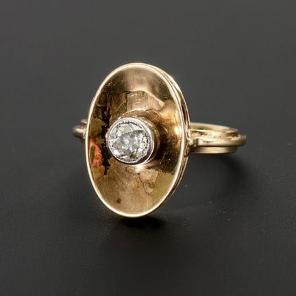 Ring von WILL ODENING aus der Zeit des späten Art 