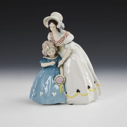 Mère et enfant. Katzhütte.  

Marque à tampon, ver