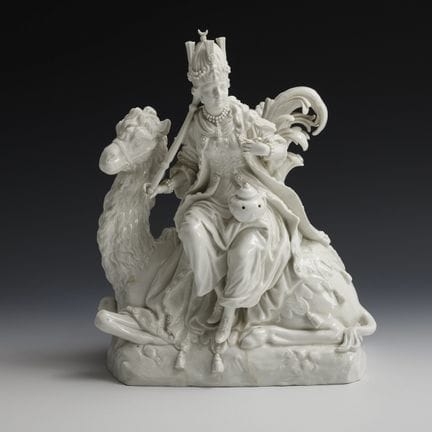 Groupe de figures : Allégorie de l'Asie. Thieme.  