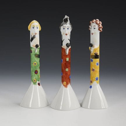 3 chanteuses. Meissen.  
 

 Marque « Schwertermar