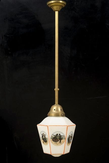 Lustre Art déco.  
 

 Années 1920/1930. 
  
 

 V