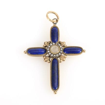 Historisches Kreuz mit Medaillon-funktion.  
 

 
