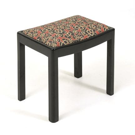 Banc de piano Art nouveau.  
 

 XXe siècle. 
  
 