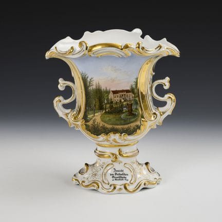 Vaso panoramico di Neustadt/Eberswalde. Schumann. 
