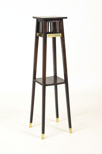 Art Nouveau flower stand.  
 

 Circa 1910. 
  
 
