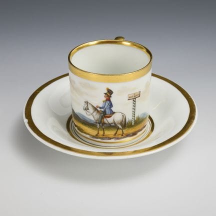 Tazza commemorativa della Battaglia delle Nazioni 
