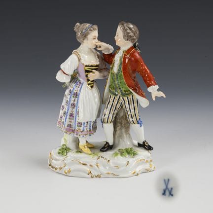 Allégorie : La jalousie. Meissen.  

Épées à pomme