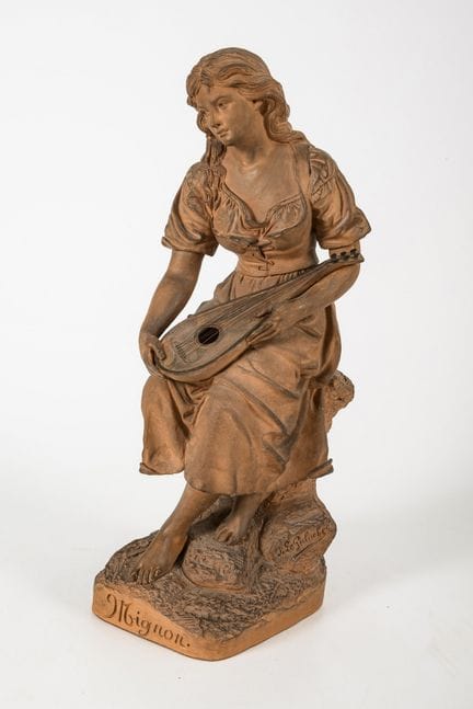Figur "Mignon". Louis Alphonse Hanne Manufacture d