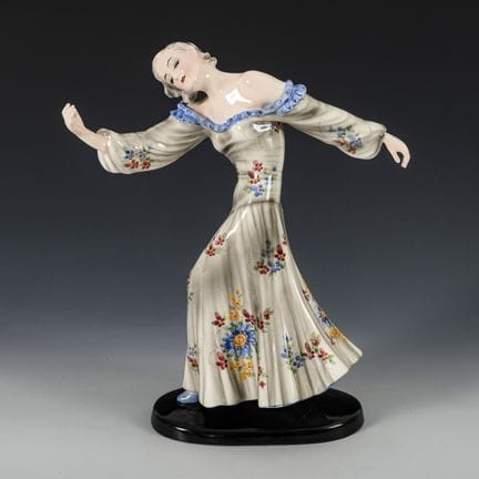 Statua “Ritmo”. Manifattura viennese Friedrich Gol