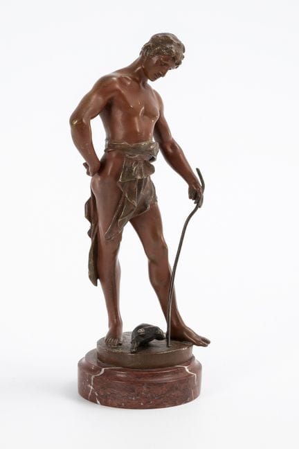 MARIOTON, Eugène (1857 Paris – 1933 ibid.)  

Man 