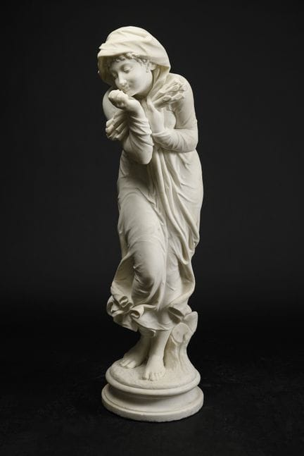 CASTANO,  G  
 

 
Grande statua in marmo raffigur
