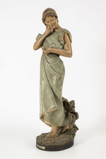 Statuetta “È vero?”. Manifattura viennese Friedric