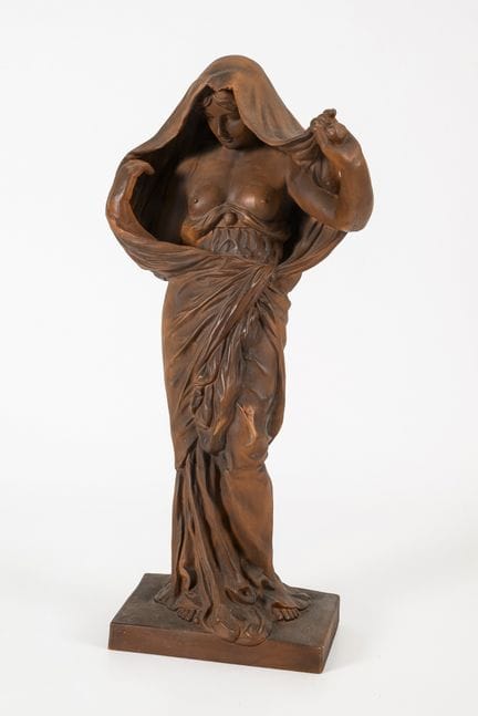Statua “La natura si svela alla scienza”.  
 

 Is